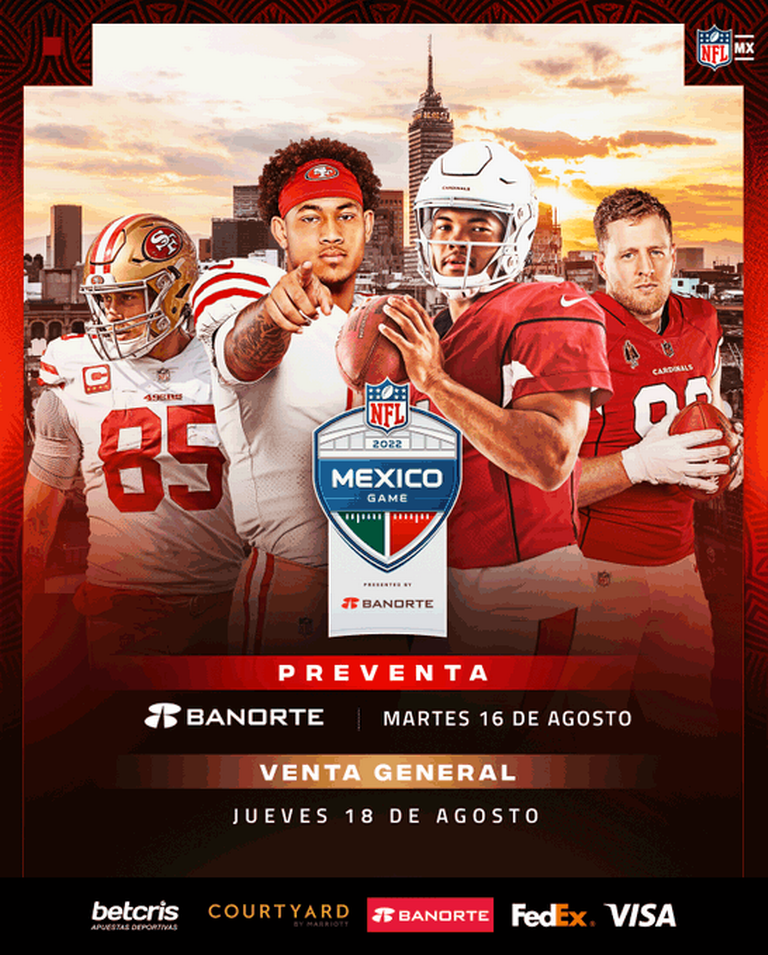 49s Vs Cardenales: NFL lanza boletos para partido en el Azteca – Cero Cero