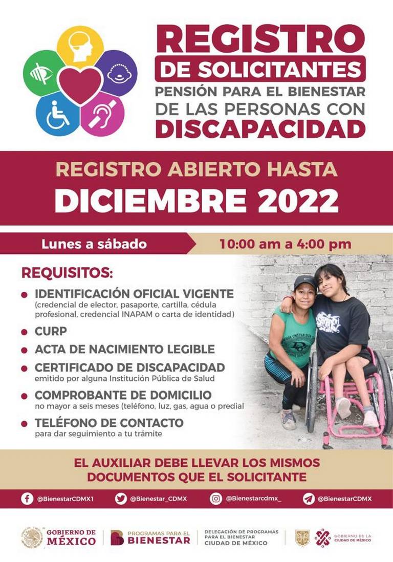 Registro para pensión a personas con discapacidad en CDMX, te decimos paso  a paso - La Prensa | Noticias policiacas, locales, nacionales
