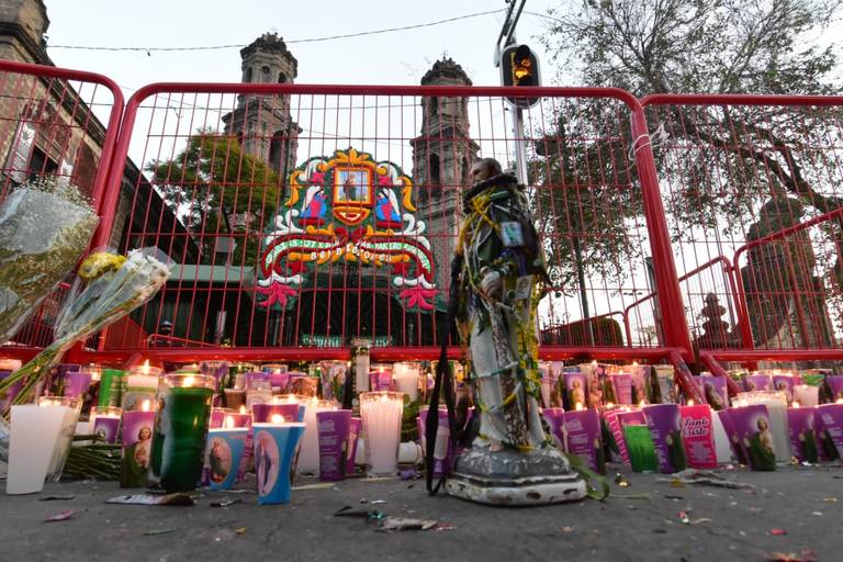 San Judas Tadeo; feligreses lo festejan en templo de la CDMX